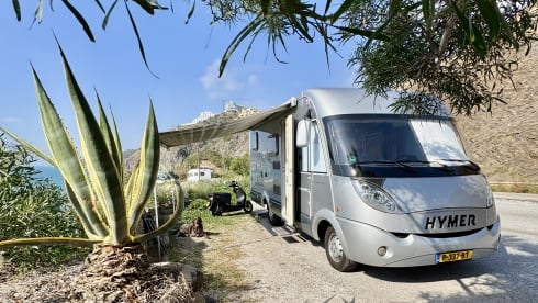 "Popeye II' – Very luxurious, spacious 4p Hymer B514 CL Silver Line, XXL garage, 160 hp