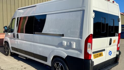 Four berth 4 seat Campervan