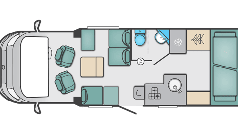 Swift Escape 695, Luxury Motorhome