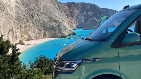 KILOMETERVRIJ reizen met deze VW California Ocean Bulli T6.1