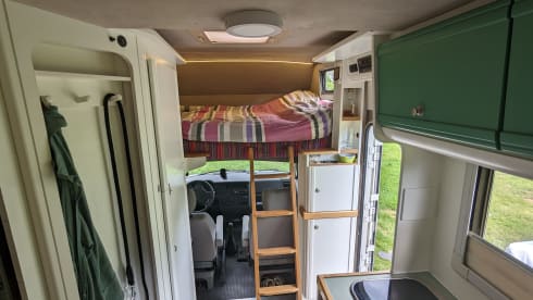 Volkswagen T4 Karmann Camper with round seat