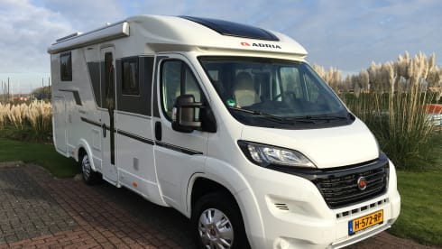 Complete freedom with this luxury Adria semi-integrated from 2020