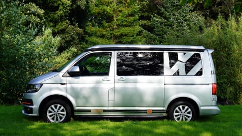 Miles – Miles, der luxuriöse Volkswagen Pop-Top-Wohnmobil mit 4 Schlafplätzen