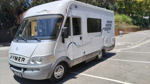 4-person Hymer integrated from 2003