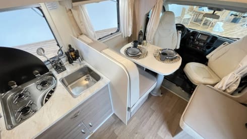 Südwind – familien-Alkoven für 5 mit separaten Schlafbereichen