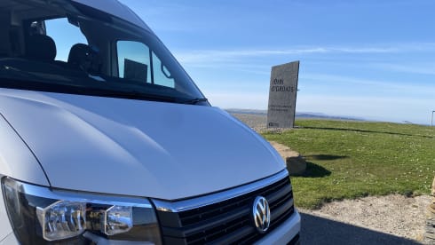 4 Berth VW Craftervan with Shower and Loo (Off Grid-able)