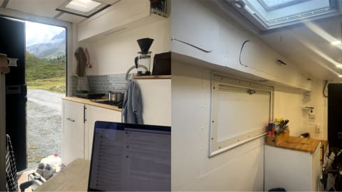 Jeff Benzos – Self-sufficient adventure Mercedes Sprinter for winter and summer