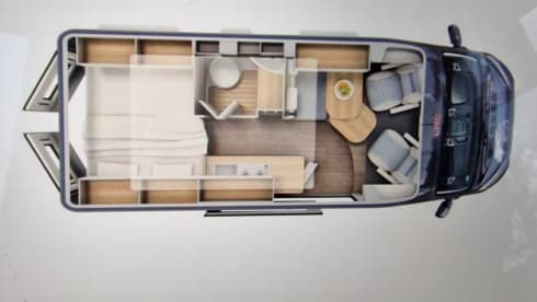 Kinderdijk – euro 6 off grid 6 m bus camper with many extras