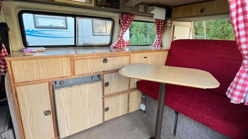 Komet – Komet – Camping-car rétro VW T3 classique 1989 | 4 personnes