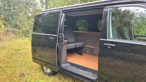 VW Transporter with luxurious interior and 