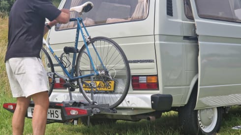 Restored Volkswagen T3 campervan from 1987