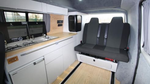 4 berth Volkswagen campervan from 2023