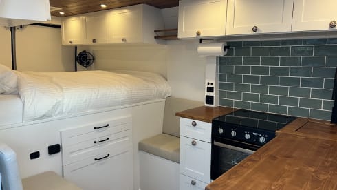Accogliente camper autosufficiente