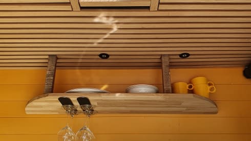 Gele Gerrie – Nothing is too crazy in this luxurious cat! Underfloor heating, coffee or a glass of wine?