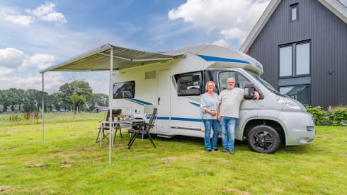 Camper met sfeer – 4 Person Chausson half integral