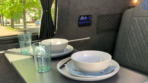 Vince – 4 berth Volkswagen campervan from 2011