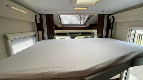 Mobilhome voor 4 personen – 4p Ford semi-integrated uit 2020