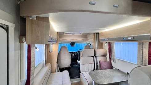 Majestic – Our fully loaded 6 berth motorhome