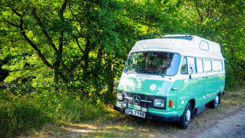  Finn Classic 1977 Mercedes camper 