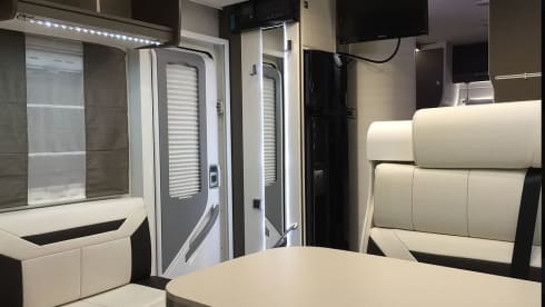 Beautiful Chausson camper for rent, built in 2016