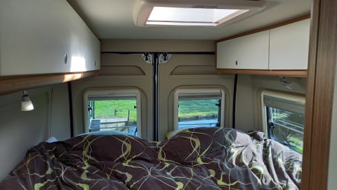 Making beautiful memories with our completely self-sufficient Fiat Ducato