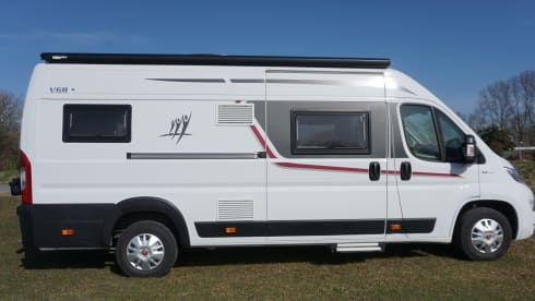 2p Rapido V68 Buscamper (2020) Length beds & Comfort