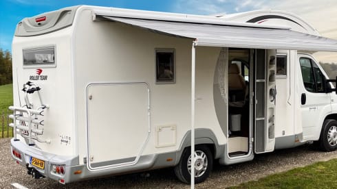 4 person Roller Team semi-integrated camper from 2014