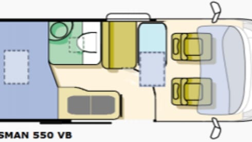 Roja │ Spacious and luxurious double camper