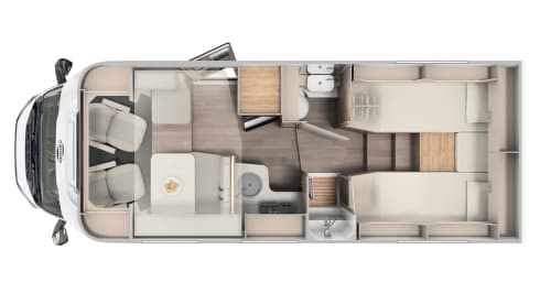 Benny jr.  – Brand new (2025) 4-person semi-integrated camper 