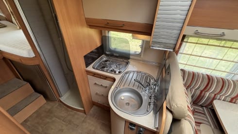 Fijne Bürstner camper 4p