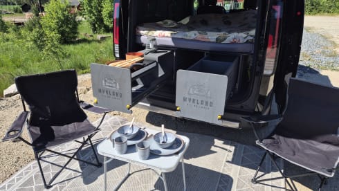 Molly – Electrische Campervan Kia Pv 5.    Inclusief BRANDSTOFKOSTEN(stroom)