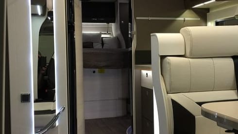 Beautiful Chausson camper for rent, built in 2016