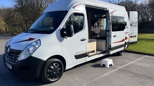 Albert  – 3 berth spacious Renault master campervan from 2015