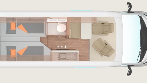 Candy – Candy baby - Luxury Fiat bus from 2021