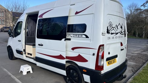 Albert  – 3 berth spacious Renault master campervan from 2015