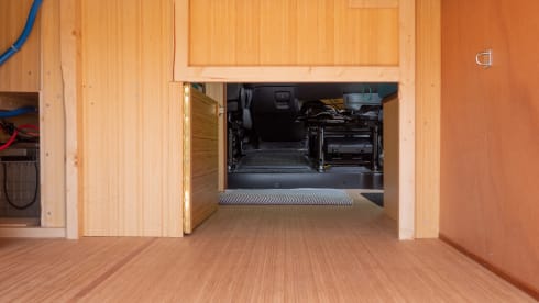 Two-person Citroen self-build camper