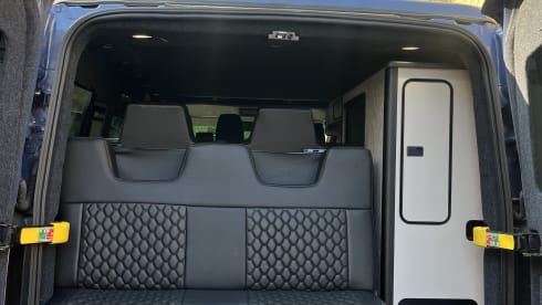 Whey Aye Wagon – 4 berth Ford transit custom campervan 