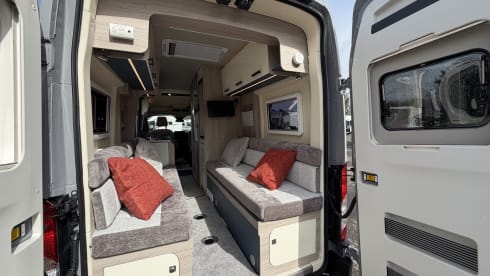 Meteor – 2-persoons campervan, andere modellen vanaf 2026