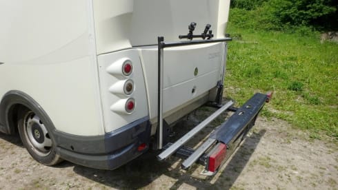 Colorado – Kompakter Camper, kurze Aussenmaße, aber trotzdem mit allem ausgestattet. 