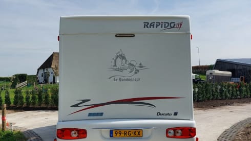 Hasselt  ( overijssel) – 4p Rapido integrated from 2004, Fiat ducato