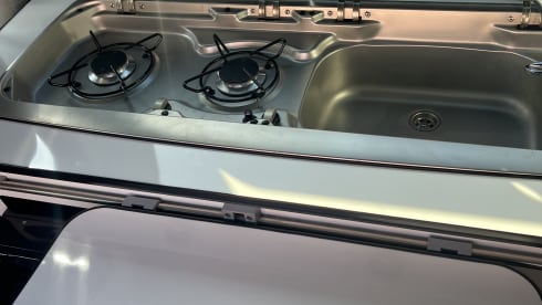 Chopsey – VW-Campingbus mit 4 Schlafplätzen aus dem Jahr 2016