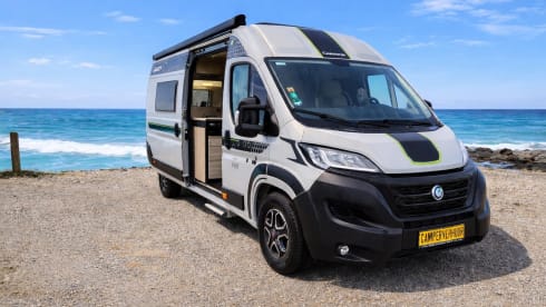Making Memories 4 – 2024 Chausson campervan Automatic Off Grid with lengthwise beds