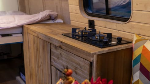 Kermit – Zweisitziger Volkswagen-Bus aus dem Jahr 2013