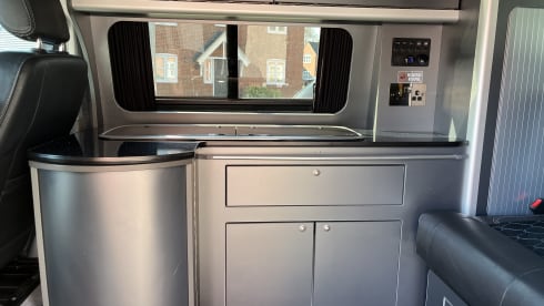 5 berth Volkswagen campervan from 2019