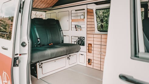 Marie – VW T6.1 – Der Wohlfühl-Camper mit viel Platz!