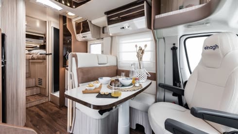 Brand new 2022 luxury Elnagh T-loft for 5 p