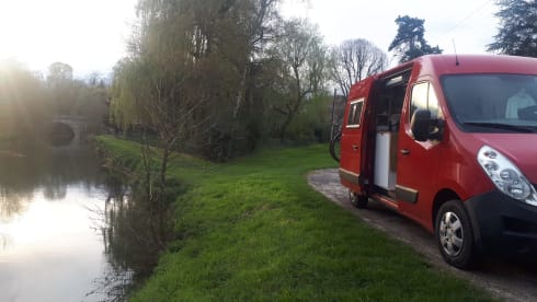 Comfortable camper van