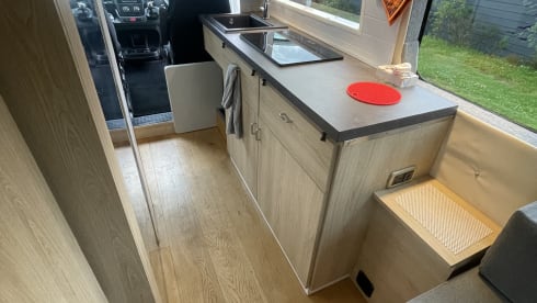Tomo – 2 berth Peugeot campervan from 2017