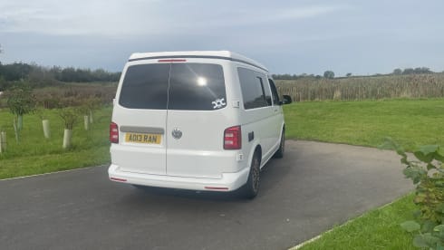 4 berth Volkswagen campervan from 2018