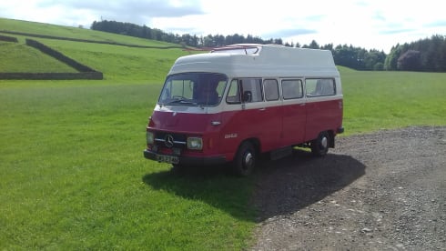 Ruby – Classic 76 Mercedes camper 